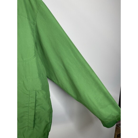 Duluth Trading Windbreaker 2XL Womens Pullover 1/4 Zip Long Sleeve Green Jacket - Picture 5 of 8